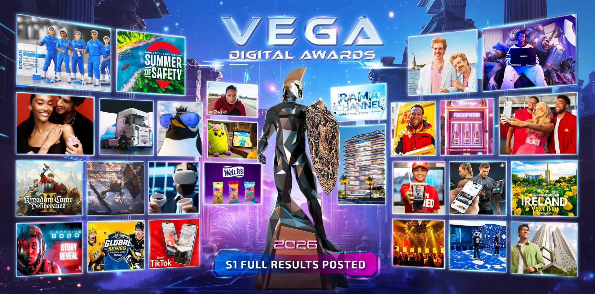 Vega Digital Awards 2026 Season 1 Winners